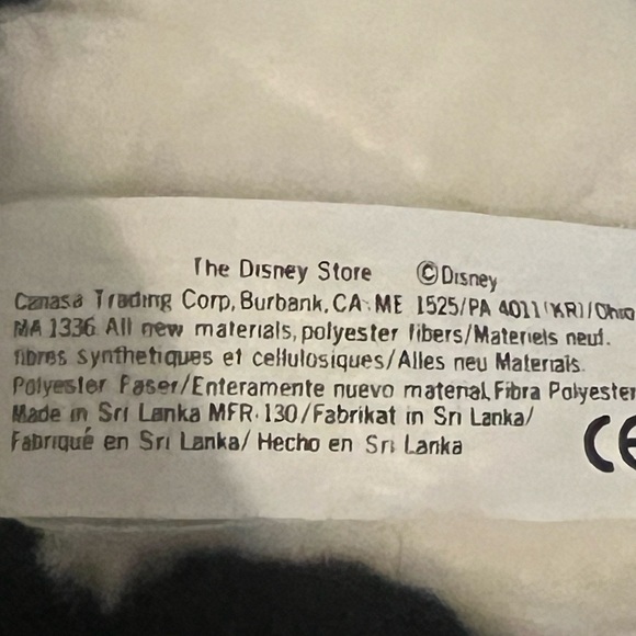 Vintage Disney Store Bambi, skunk and Lady of the tramp dog (sizes 9”-13”) - Picture 2 of 10